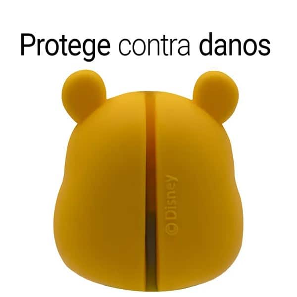 Protetor de Cabo Para USB-C, Disney Pooh, 2Plug - PT 1 UN Protetor de Cabo Para USB-C, Disney Pooh, 2Plug - PT 1 UN
