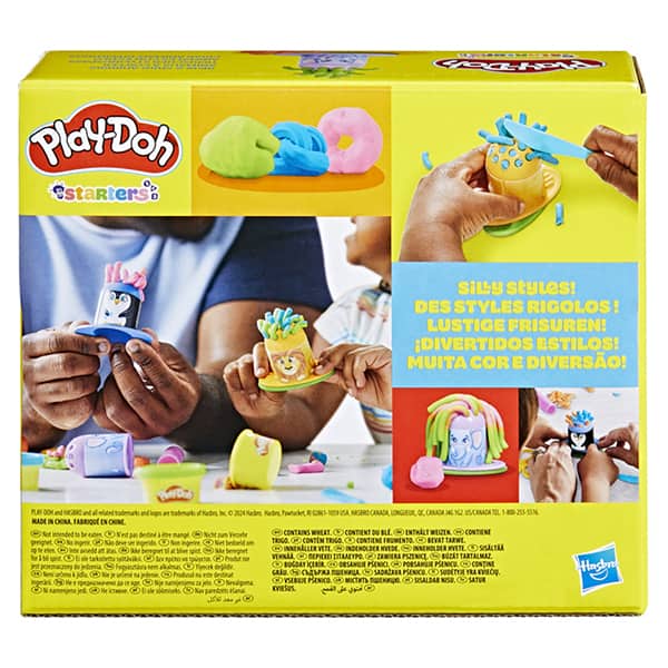 Massa de modelar Play Doh, Animais Divertidos, F8787, Hasbro - CX 1 UN