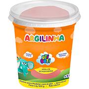 Massa p/modelar 500g argilinha terracota 500g 189000 Uti Guti PO 1 UN