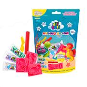 Massa de modelar, Kit animais do mar, 600119, Uti Guti - PT 1 UN