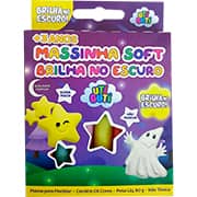 Massa p/modelar 90g c/6 cores soft brilha 006004 Giotto CX 1 UN