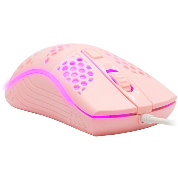 Mouse Gamer com fio USB Dragon War 2400dpi Rosa Elg Gamer - CX 1 UN