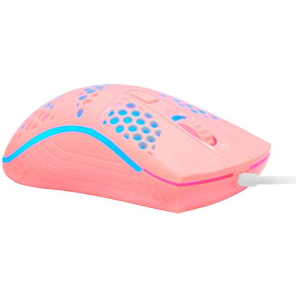 Mouse Gamer com fio USB Dragon War 2400dpi Rosa Elg Gamer - CX 1 UN