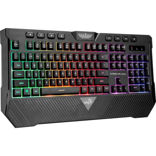 Teclado USB Gamer, Desert Eagle, ABNT2, TGDE, Elg Gamer - CX 1 UN