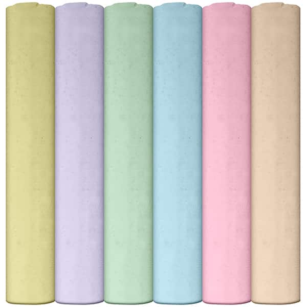 Massa de modelar com 6 cores, Tons Pastel, 90 g, EMAS6PNV, Master - CX 1 UN