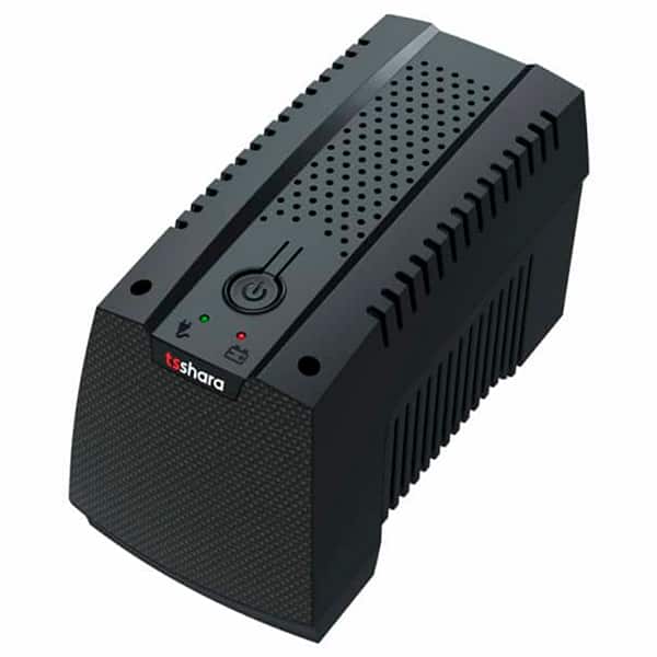 Nobreak UPS Mini 600va, 6 tomadas, Monovolt 115/115v, 4567, Ts Shara - CX 1 UN