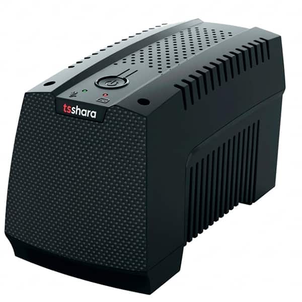 Nobreak UPS Mini 600va, 6 tomadas, Bivolt, 4568, Ts Shara - CX 1 UN Nobreak UPS Mini 600va, 6 tomadas, Bivolt, 4568, Ts Shara - CX 1 UN