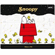 Mouse Pad em pvc, Snoopy, Casa, 18cm x 22cm, Spiral - PT 1 UN