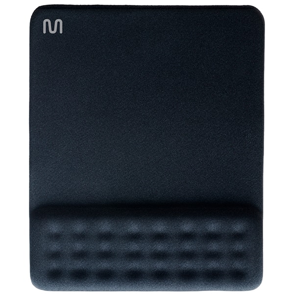 Mouse Pad com apoio de punho em gel, 24,5 x 29,5 cm, Preto, AC365, Multi - PT 1 UN