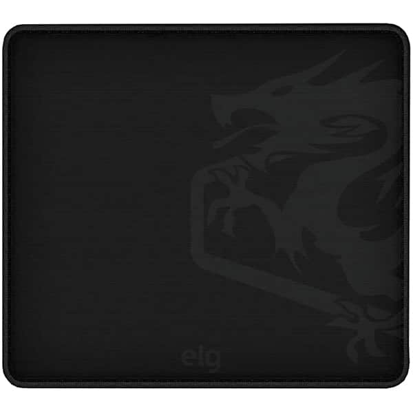 Mouse Pad Gamer Merak. 450mm x 400mm x 3mm, Preto, MPML, Elg - CX 1 UN