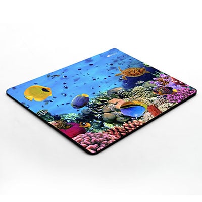 Mouse pad em pvc 18x22cm peixes APP-TECH PT 1 UN