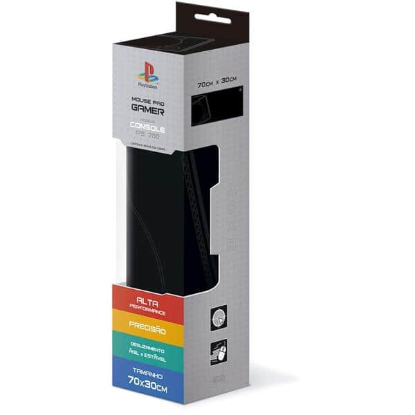 Mouse Pad Gamer Playstation, 70x30cm, MPG-C70, Spiral Play - CX 1 UN