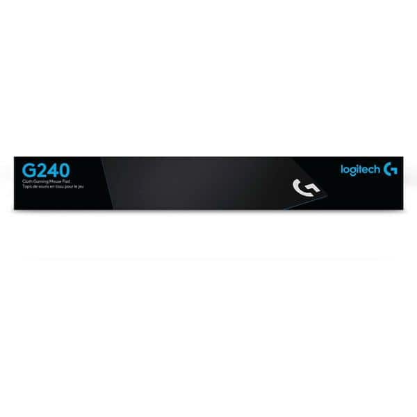 Mouse Pad de Tecido Logitech G240 para Jogos de Baixo DPI, 34cm x 28cm, 943-000093 - CX 1 UN