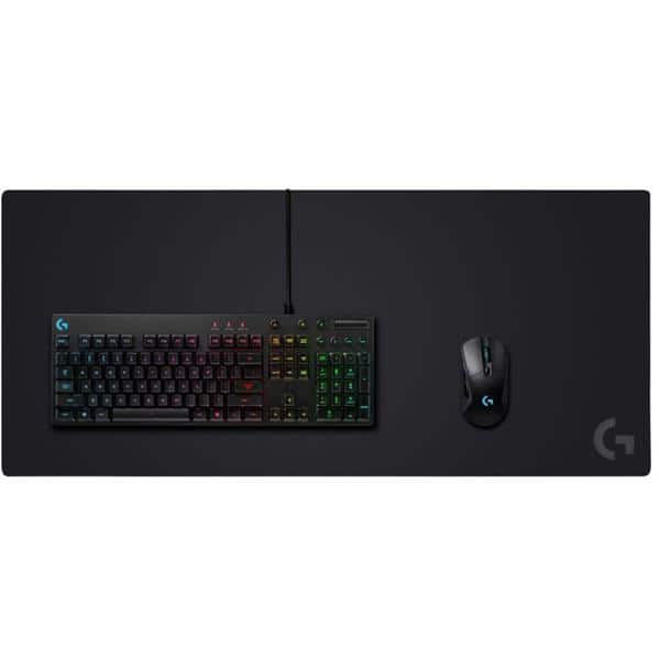 Mouse Pad Extra Grande de Tecido Logitech G840 para Jogos de Baixo DPI, 90x40cm, 943-000117 - CX 1 UN