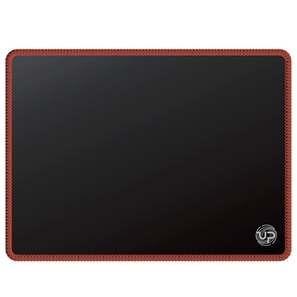 Mouse Pad Gamer 34 x 25cm, Preto e Vermelho, Up - CX 1 UN