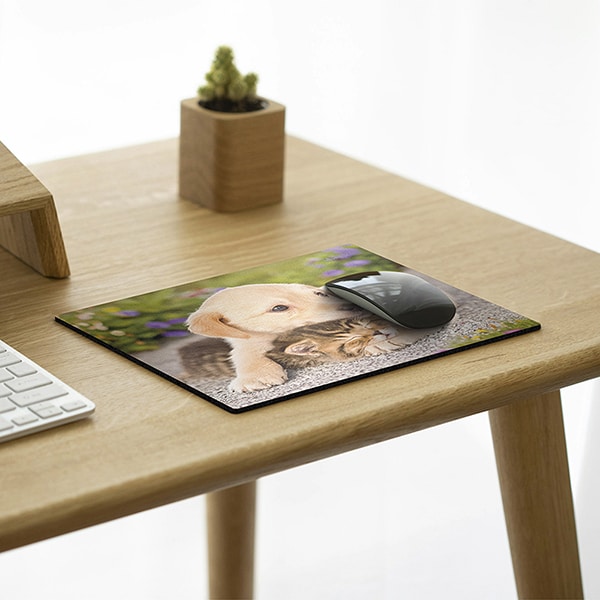 Mouse pad em pvc, My Pet Filhotes, 18cm x 22cm, Spiral - CX 1 UN