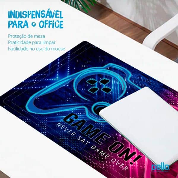 Deskpad Gamer, 80x50cm, 4151.01.00, Dello - 1 UN