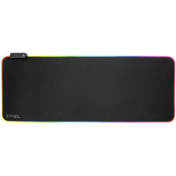 Mouse Pad Gamer LED com hub USB, 80x30cm, MP002, Bright - CX 1 UN