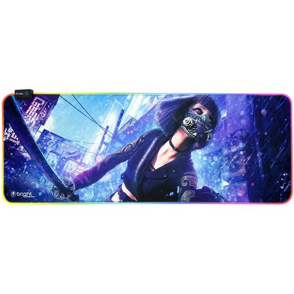 Mouse Pad Gamer LED, 80x30cm, MP003, Bright - CX 1 UN