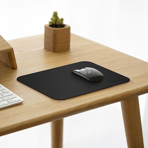 Mouse pad Laminado sintético, 22,5cm x 20cm, Preto, LSP2X2, App-Tech - PT 1 UN