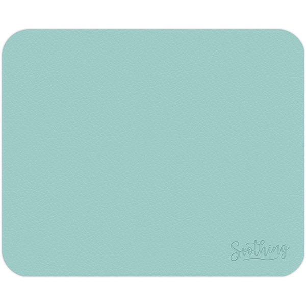 Mouse Pad 22,5x20cm Laminado Sintético Soothing Verde Pastel LSV2X2 Spiral - PT 1 UN