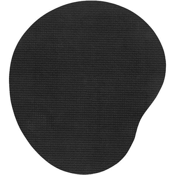 Mouse pad com apoio de punho em espuma, 20cm x 19cm, Preto, TEPF, App-Tech - PT 1 UN