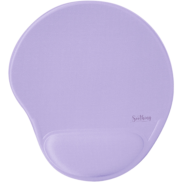 Mouse Pad com Apoio de Punho em Gel 29x24,5cm Soothing Lilás Pastel Spiral - PT 1 UN