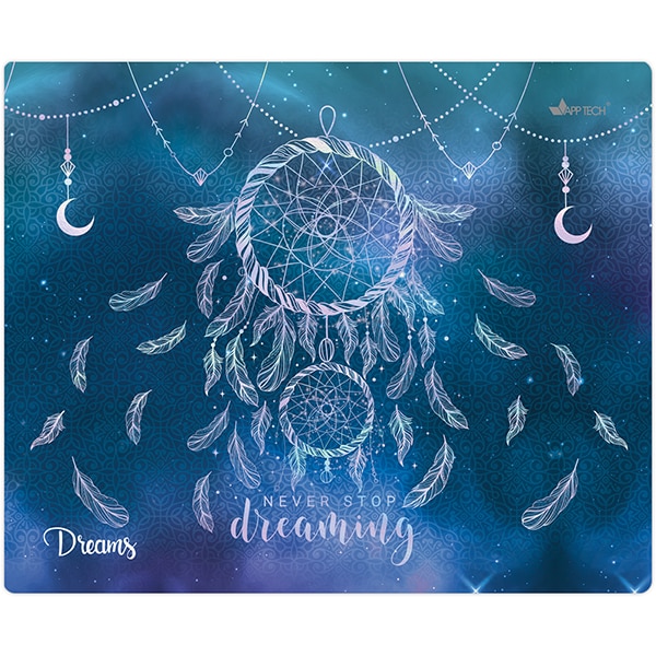 Mouse pad em pvc, Dreams Cósmica, 18cm x 22cm, App-Tech - PT 1 UN