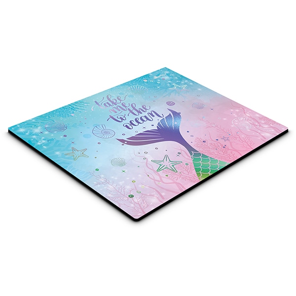 Mouse pad em pvc, Tendency Sereia, 18cm x 22cm, App-Tech - PT 1 UN