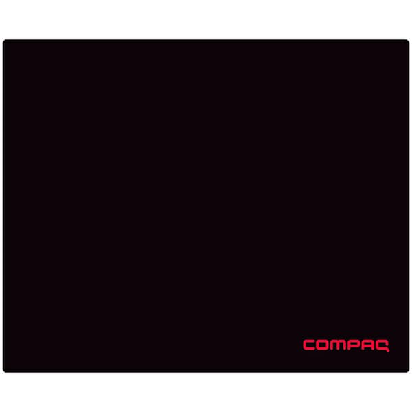 Mouse pad em pvc, Compaq, Preto 18cm x 22cm, Compaq - PT 1 UN