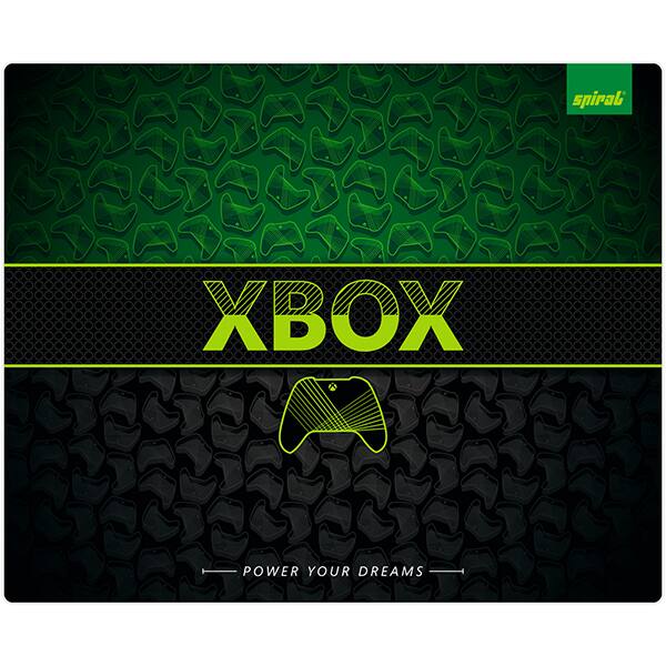 Mouse pad em pvc, Xbox, 18cm x 22cm, Spiral - PT 1 UN