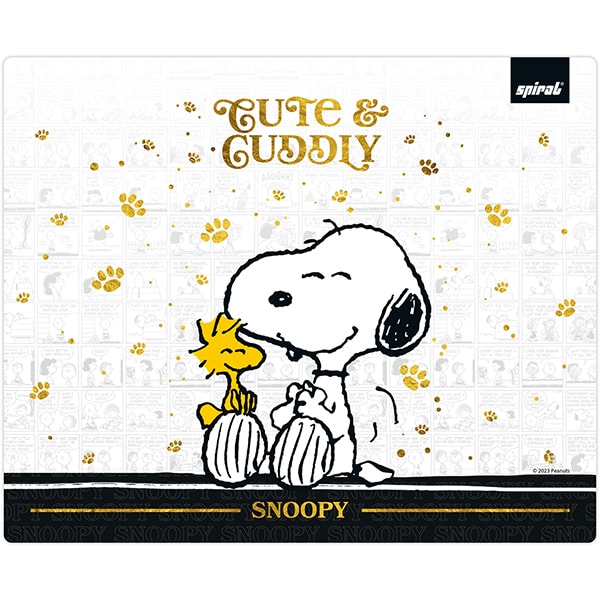 Mouse pad em pvc, Snoopy, 18cm x 22cm, Spiral - BT 1 UN