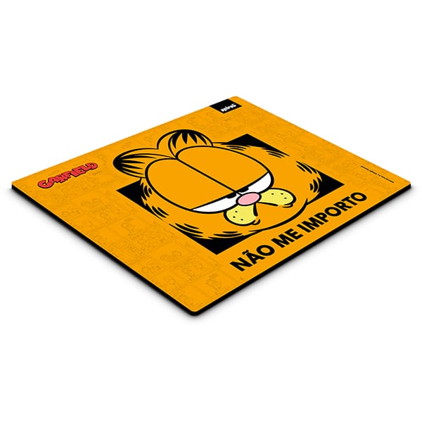 Mouse pad em pvc, Garfield, 18cm x 22cm, Spiral - PT 1 UN