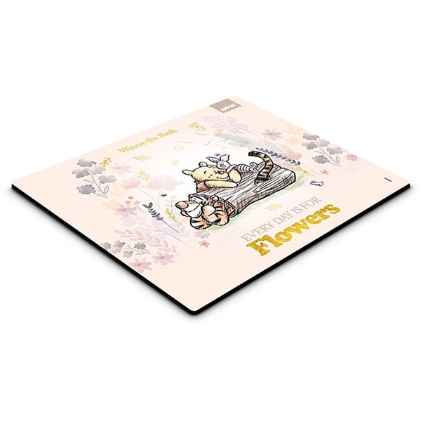 Mouse pad em pvc, Ursinho Pooh, 18cm x 22cm, Spiral - BT 1 UN