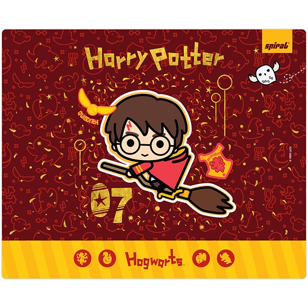 Mouse pad em pvc, Harry Potter Charms, 18cm x 22cm, Spiral - PT 1 UN