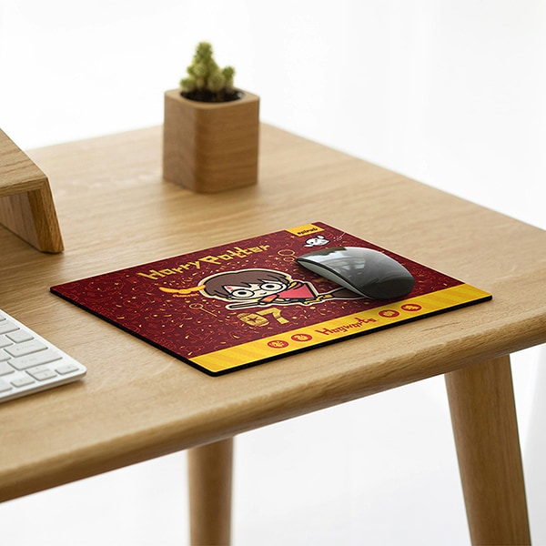 Mouse pad em pvc, Harry Potter Charms, 18cm x 22cm, Spiral - BT 1 UN