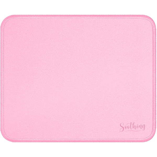 Mouse pad com base emborrachada, 23cm x 20cm, Rosa, Spiral Soothing - PT 1 UN