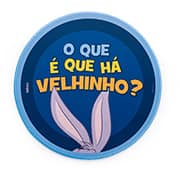 Mouse pad Looney Tunes Pernalonga, redondo, 26cm, 94606, Letron - PT 1 UN Mouse pad Looney Tunes Pernalonga, redondo, 26cm, 94606, Letron - PT 1 UN