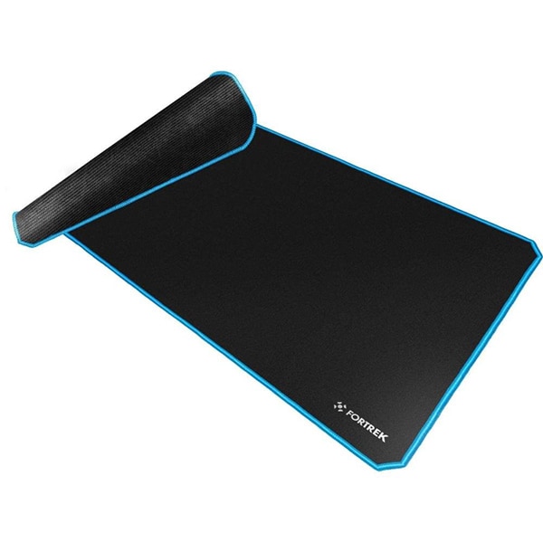 Mouse Pad Gamer Speed MPG104, 90cm x 40cm, Preto e Azul, 77540, Fortrek - CX 1 UN