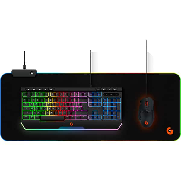 Mouse Pad Gamer LED, Shadow light, 80cm x 30cm, Preto, G3DP01BK, Geonav - CX 1 UN