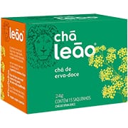 Chá Erva-Doce, 24g, Leão - CX 15 UN