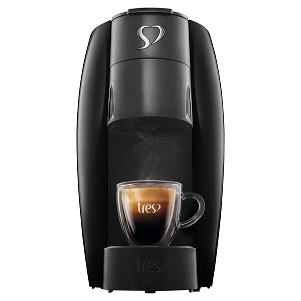 Cafeteira para Expresso e Multibebidas, Lov Basic, 127v, Preta, 20039021, Três Corações - CX 1 UN