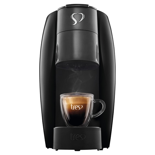 Cafeteira para Espresso e Multibebidas, Lov Basic, 220v, Preta, 20039022, Três Corações - CX 1 UN