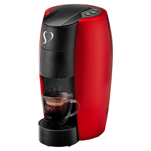 Cafeteira para Espresso e Multibebidas, Lov Basic, 127v, Vermelha, 20039019, Três Corações - CX 1 UN