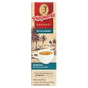 Cápsula de café expresso Pimpinela, Compatível com Cafeteira Tres, Tres corações - CX 10 UN