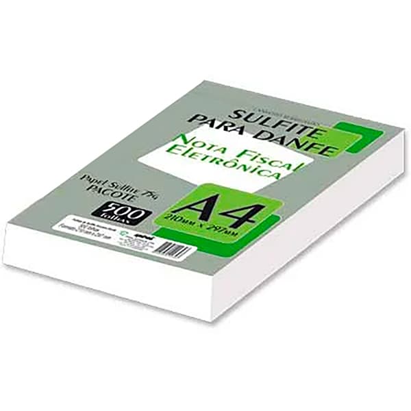 Papel sulfite para DANFE (Nfe) 99303 Spiral PT 500 FL