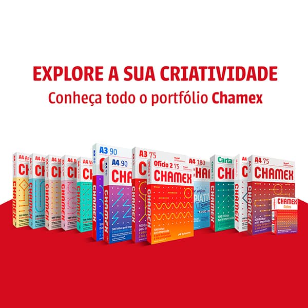 Bloco de Anotação Compacto Sem Pauta Chamex Notes, 75g, 80x115mm, 300 Folhas - BL 300 FL