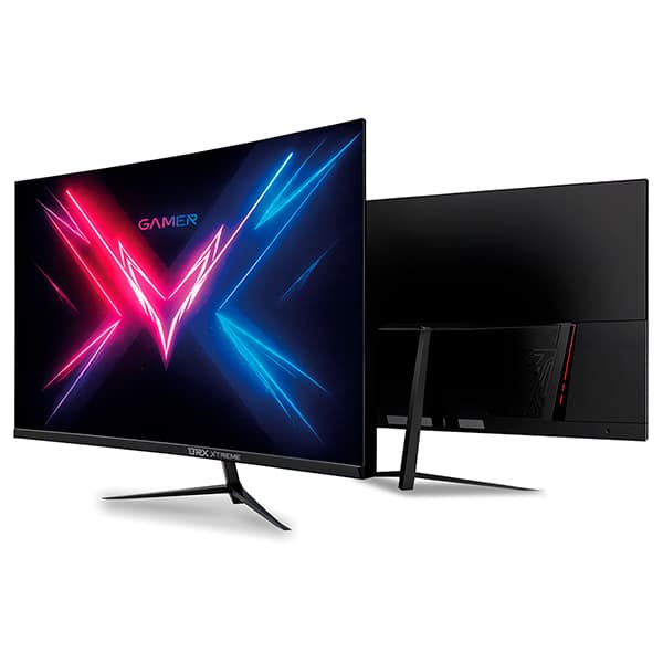 Monitor Gamer LED Curvo, Full HD, Tela de 24", Taxa de Atualização 100Hz, Tempo de resposta 5ms, RGB, Conexões HDMI e Displayport, Preto, MGLED24BRX, Brx - CX 1 UN Monitor Gamer LED Curvo, Full HD, Tela de 24", Taxa de Atualização 100Hz, Tempo de resposta 5ms, RGB, Conexões HDMI e Displayport, Preto, MGLED24BRX, Brx - CX 1 UN