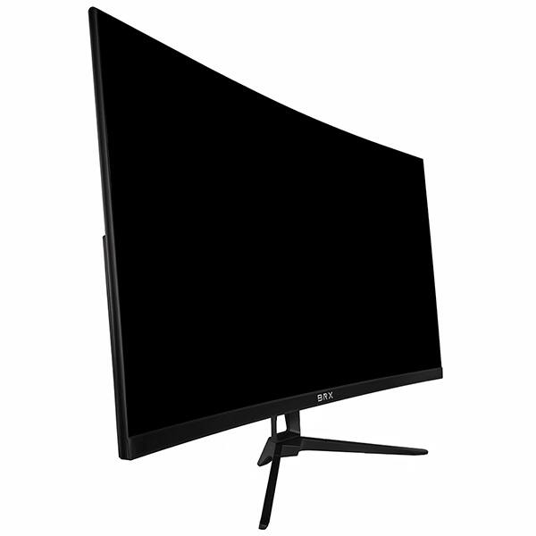 Monitor Gamer LED Curvo, Full HD, Tela de 27", 165Hz, 5ms, RGB, HDMI, Displayport, Preto, MGLED27BRX, Brx - CX 1 UN