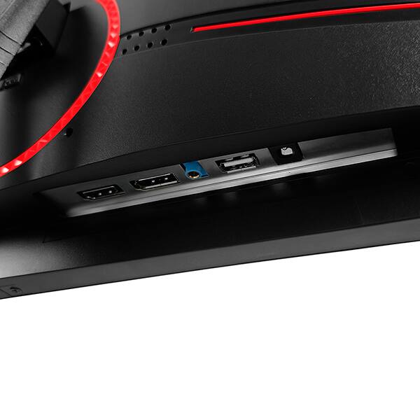 Monitor Gamer LED Curvo, Full HD, Tela de 27", 165Hz, 5ms, RGB, HDMI, Displayport, Preto, MGLED27BRX, Brx - CX 1 UN